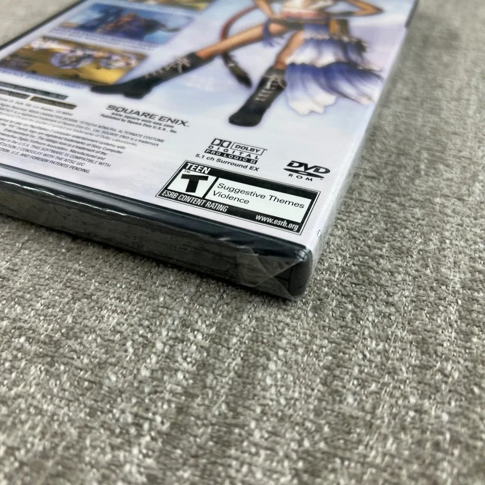 Square Enix Final Fantasy X-2 PS2 Video Game New Sealed Black Label NTSC JRPG